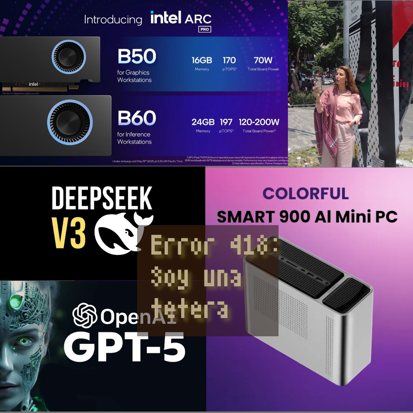 ChatGPT 5, DeepSeek 3.1, NVIDIA, Hardware para IA y más episode artwork