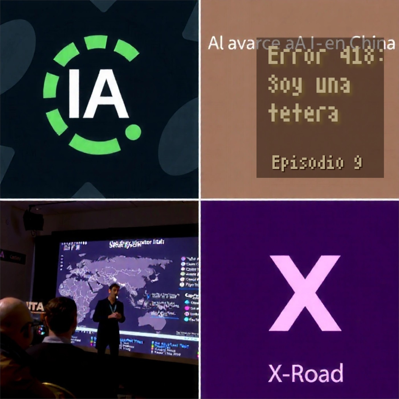 IA en Fedora; China revoluciona la IA; X-Road episode artwork