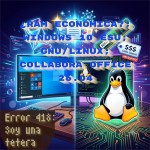 Windows 10 de pago o Linux gratis? La batalla por tu próximo PC